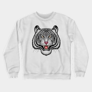 Tiger bengal tiger Siberian tiger big cat Crewneck Sweatshirt